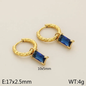 Elysian Square Drop Earrings