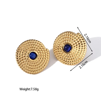 Ophelia Azure Studs