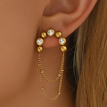 Parisian Tassel Drop Earrings