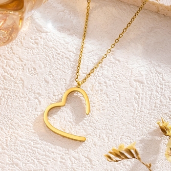 Enchanted Heart Necklace and Earrings Set