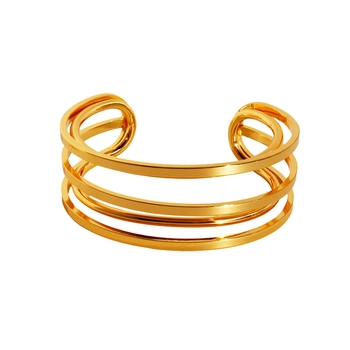 Ewurama Wave Brass Bangle