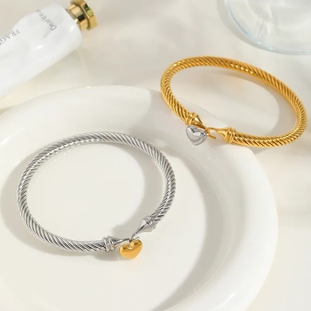 Twist of Love Bangle