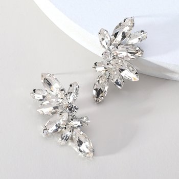 GemGleam Minimal Studs - White 