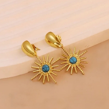Chroma Danglers - Teal 