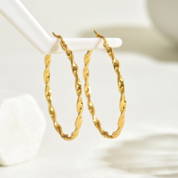 Classic Gold Hoop Earrings